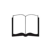 Open Book Icon for Education, Library, and eLearning Apps vector