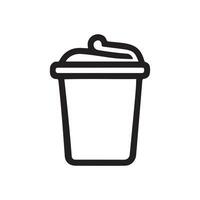 Recycle Bin Icon for Waste Management and Environmental Design vector