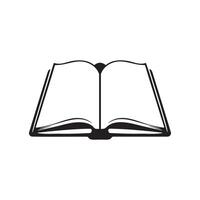 Open Book Icon for Study and Academic Use vector