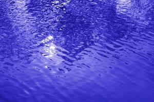 blue puddle texture background photo