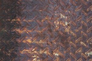 rusty metal plate texture background photo