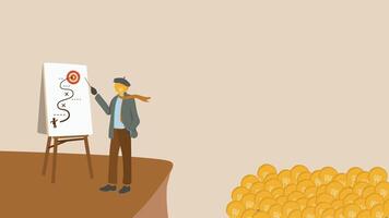 Creative Lightbulb character teach vector