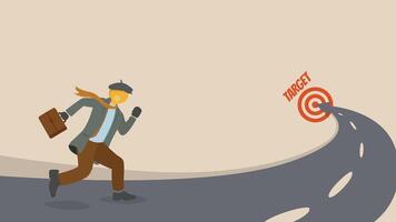 Creative Lightbulb on target vector