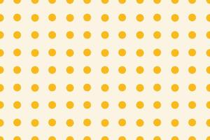spring summer background yellow polka dot vector