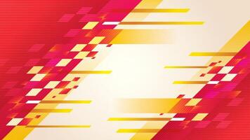 Abstract Red Geometric pixel background, Modern polygon pixel background. Pixel art design, Creative ideas for business presentations, banner, invitation card vector