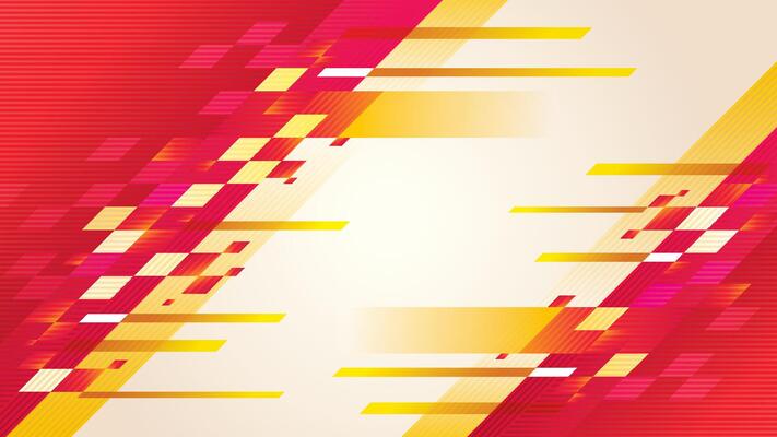 Abstract Red Geometric pixel background, Modern polygon pixel background. Pixel art design, Creative ideas for business presentations, banner, invitation card