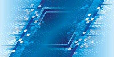 Abstract Blue geometric pixel background, Modern polygon pixel background. Pixel art design, Creative ideas for business presentations, template, banner, invitation card vector