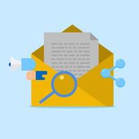 How to create a good email marketing campaign vector