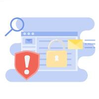 How to protect your email account from hackers part two vector