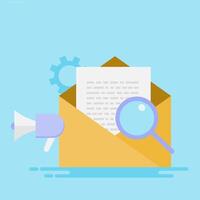 How to create a newsletter template vector
