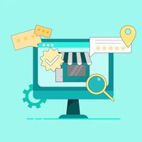 How to improve your ecommerce website vector