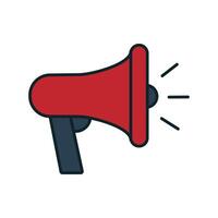 Loudspeaker amplifying a message at an event vector