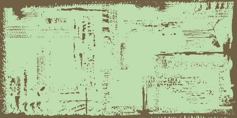 Banner scratched metal. Background frame in the form of an old iron sheet with rust and bolts. Green aged grainy messy template. Distress urban texture. Grunge wallpaper