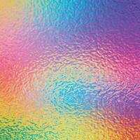 Rainbow gradient background. Iridescent abstract color texture. Multicolored foil metallic pattern. Colored matte glass surface for print design vector