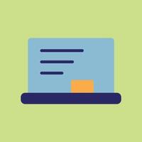 Blackboard icon for virtual classes homework platforms and subject illustrations vector