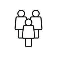 Teamwork icon for productivity tools collaboration apps and employee platforms vector