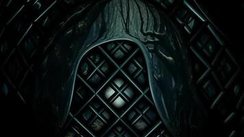 Terrible Reflection of a Tunnel of Scary Trees, Looped Cinematic Background, Figures video
