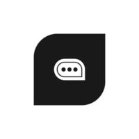 Modern Icon With Message Design vector