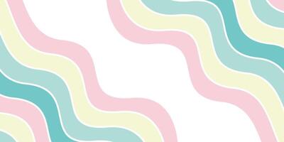 Abstract Background With Pastel Color Combination Template Design vector