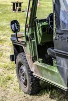 French army equipment with camouflage pattern, car photo