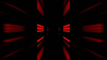Red and White Flashing Neon Technochannel Background VJ Loop in 4K video