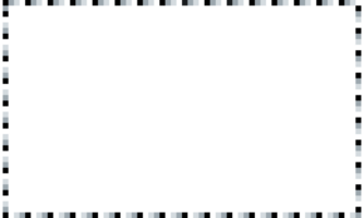 pixel dotted frame. Gradient rectangle border frame png