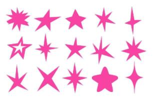 Halftone Starburst And Sparkle Shape. A vibrant collection of halftone style starbursts and sparkles featuring edgy bursts glowing flares and playful symbols. Perfect for pop art posters retro visuals vector