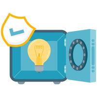 security for innovation vector