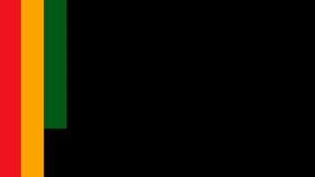 Great animation of hands holding chains raised against a Juneteenth themed background. Symbol of freedom and justice. Copy space included for headline, message or branding. video