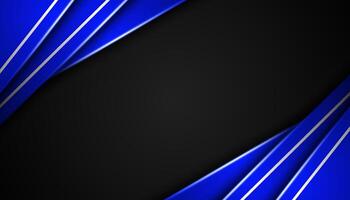 Abstract background overlapping in space. Graphic design elements for banners, flyers, cards, brochure covers or landing pages vector