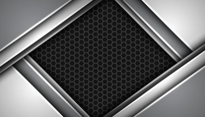 Abstract geometric shapes overlapping