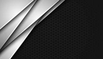 Abstract geometric shapes overlapping on background. Luxurious and elegant design. vector