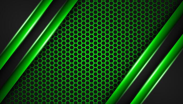 Abstract 3D technology background overlapping layers in space. Modern template elements future style concept