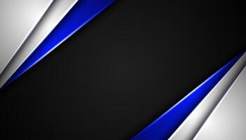 Abstract 3D background with overlapping layers. vector