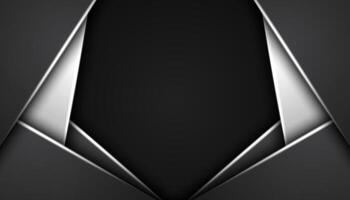 Abstract geometric overlapping vector