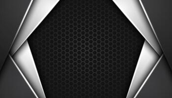 Abstract geometric overlapping on background. Luxury and elegant background with copy space. vector