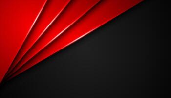 Abstract background with lines, 3d realistic paper cut vector