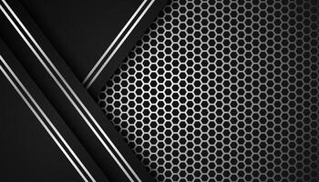 Background combined with lines and textured overlapping layer designs vector