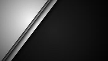 Abstract 3D background overlapping on dark space. Modern graphic design element cutout style concept for banner, flyer or brochure cover vector