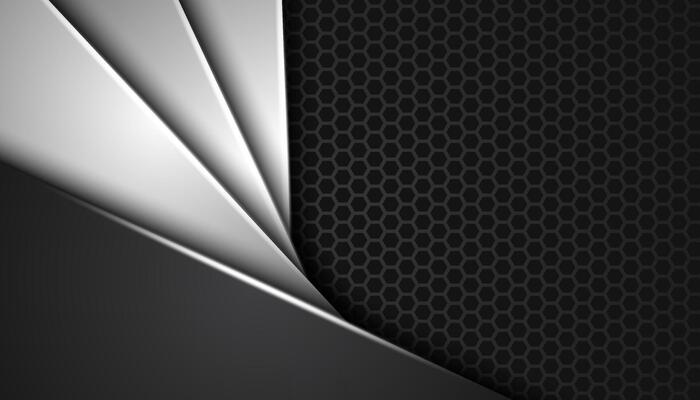 Abstract background with overlapping layers in space. Graphic design element cutout style concept for web banner, flyer, card or brochure cover