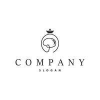 letter p logo modern design initial alphabet symbol of a business product brand illustration of a letter template with a line concept vector