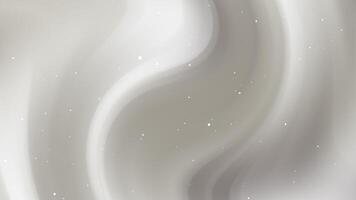 Elegant Grey Gradient Background With Subtle Wavy Textures And Sparkling Dust Creating Depth Effect video