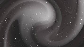 Abstract Swirling Grey Gradient With Blurred Shapes And Scattered White Dots For A Subtle Effect video