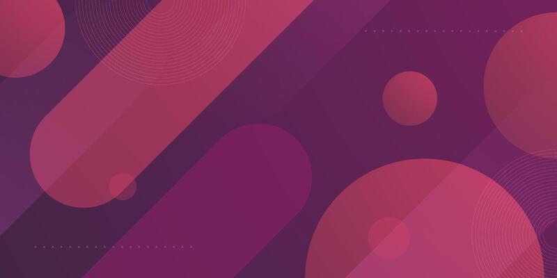 Abstract dark gradient purple and red background. Dynamic color shapes pattern with circle element design.