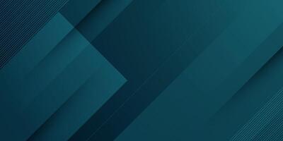 Abstract dark blue overlap square background. Trendy pattern papercut element design with line and shadow. vector