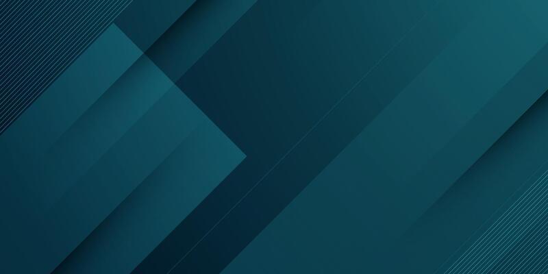Abstract dark blue overlap square background. Trendy pattern papercut element design with line and shadow.