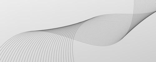 abstract curved lines background suitable for technology, business, and modern design. vector