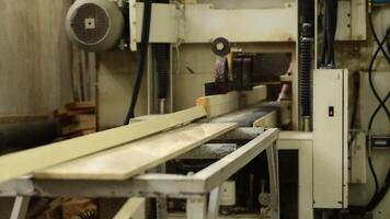 machine ou unité pour bois En traitement à une usine video