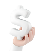 the image displays a large, white symbol being held by a hand. the symbol appears to be made of a slightly textured material png