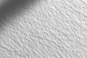 Close up of white crumpled paper texture for backgrounds and design photo